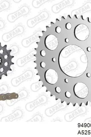 AFAM - 525XSR2 110 MRS - Chain Kits - Gold & Steel Alleen Vandaag