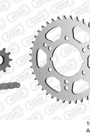 Finale Uitverkoop AFAM - 520XRR3 86 ARS (CLIP) GOLD & SPROCKETS - STEEL