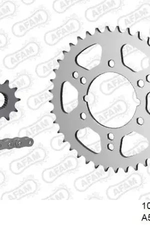 Must-Have AFAM - 520XRR3 78 ARS (CLIP) GOLD & SPROCKETS - Kettingkit - Staal