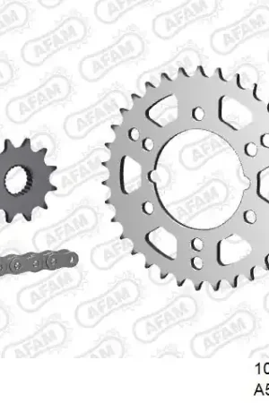 AFAM - 520XRR3 84 ARS (CLIP) GOLD & SPROCKETS - STEEL Snelle Levering