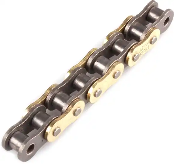 AFAM - 420R1 128 AR (CLIP) GOLD & SPROCKETS - Chain Kits - STEEL Modern