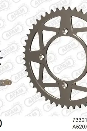 AFAM - 520XRR3 110 ARS (CLIP) GOLD & SPROCKETS - ALU Bestel Nu