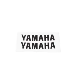 Yamaha Reflectie Achtervelgsticker Op = Op