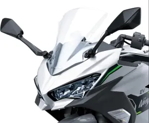 Kawasaki Groot Bubbel Windscherm (Clear) Lage Prijs