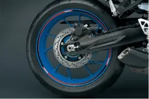 Merkproduct Suzuki Wielstriping fading red