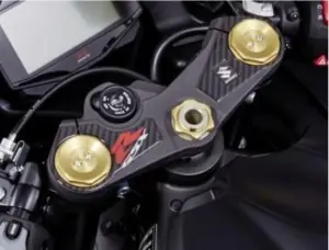 Garantie Inbegrepen Suzuki Carbon Kroonplaatssticker