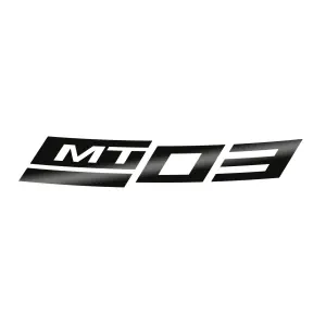 Gecertificeerd Yamaha MT-03 Voorwiel Stickers