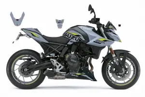 Kit Deco GSX8S Grey/Lime Yel. Snelle Levering