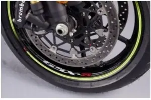Gratis Verzending Rim decal with GSX-R logo V.1