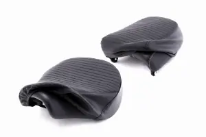 PLEATED ZADEL SET, ZWART Alleen Vandaag