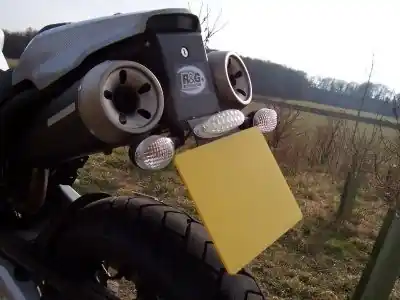 Gratis Retour R&G - LICENCE PLATE HOLDER - Accessories - Zwart