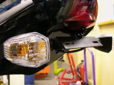 Handgemaakt R&G - LICENCE PLATE HOLDER - Accessories - Black