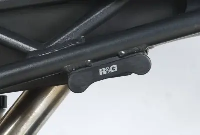R&G - REAR FOOTREST PLATE - Accessories - Black Gereduceerde Prijs