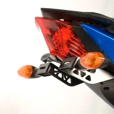 R&G - LICENCE PLATE HOLDER - Accessoires - Zwart Handgemaakt