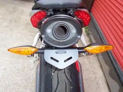 Snelle Levering R&G - LICENCE PLATE HOLDER - Accessories - Black