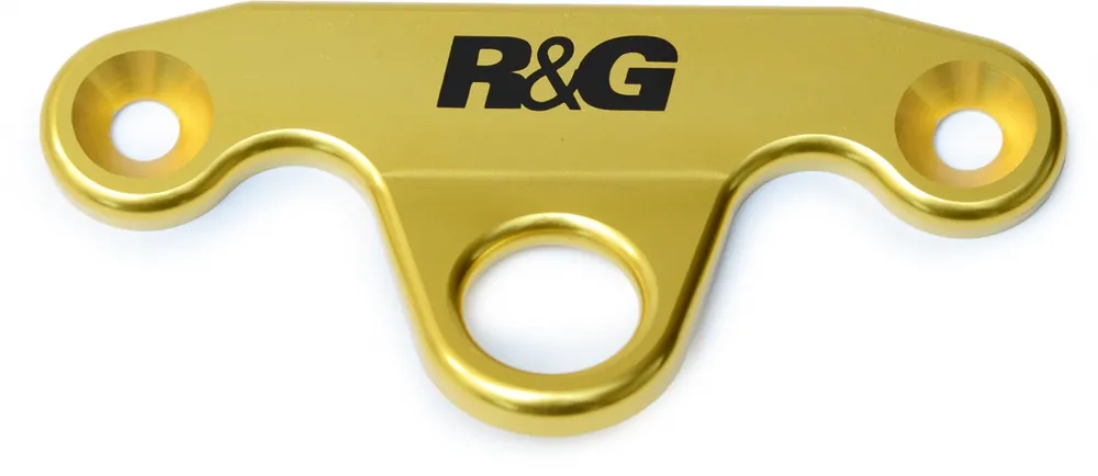 R&G - TIE-DOWN HOOKS, PAIR, GOLD - Accessories - Geschikt voor Kawasaki ZX-10R 11- Garantie Inbegrepen