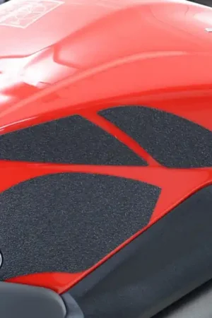 Populair R&G - TANK TRACTION GRIPS, CLEAR - Accessories - 4-piece set