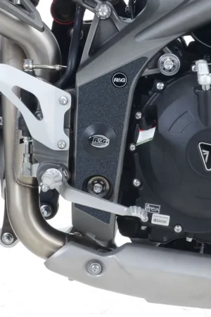 R&G - BOOT GUARD KIT, BLACK - Accessories - TRIUMPH SPEED TRIPLE, 2-PIECE Limited Edition