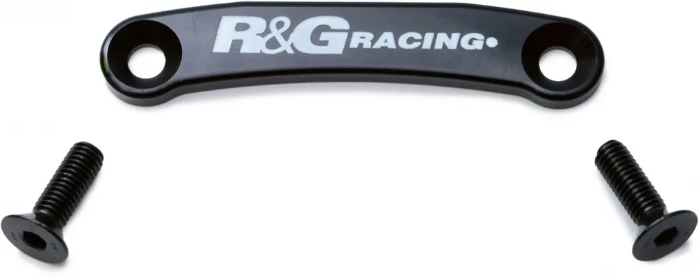 R&G - REAR FOOTREST PLATE, BLACK - Accessories - Compatibel met MV Agusta Brutale 1090 Koop Online