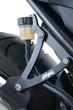 R&G - EXHAUST HANGER, BLACK - Accessories - Geschikt voor Kawasaki Ninja 300 Betrouwbaar