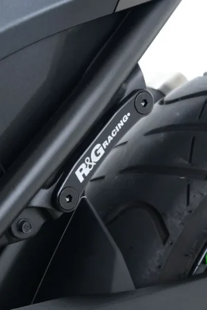 R&G - EXHAUST HANGER, BLACK - Accessories - Geschikt voor Kawasaki Ninja 300 en Z 300 Nieuwe Collectie