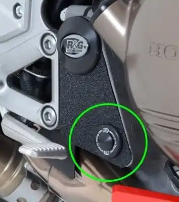 In De Mode R&G - FRAME PLUG, RHS, LOW - Accessories - HONDA VFR800 14-