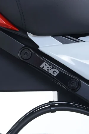 R&G - REAR FOOTREST PLATE - Accessories - Black Voordeelprijs