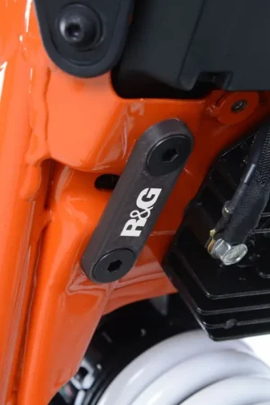 Meest Verkocht R&G - EXHAUST HANGER, BLACK + BLANKING PLATE - Accessoires - Compatibel met KTM 125 Duke