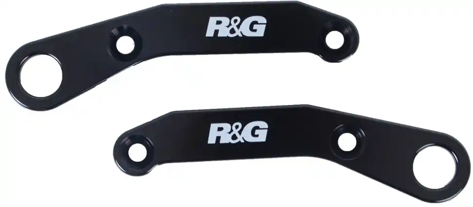 R&G - TIE-DOWN HOOKS, PAIR, BLACK - Accessories - Geschikt voor KTM RC125/390 Exclusieve Aanbieding