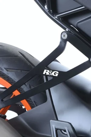 R&G - Exhaust Hanger Black - Accessories - Compatible with KTM RC125/390 Meest Verkocht