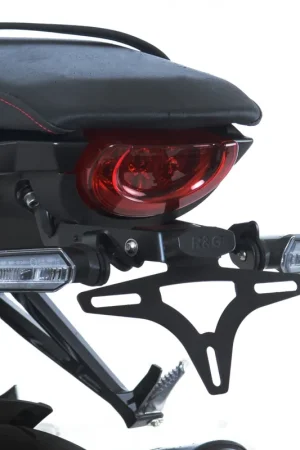 R&G - LICENCE PLATE HOLDER - Accessories - Black Dagaanbieding