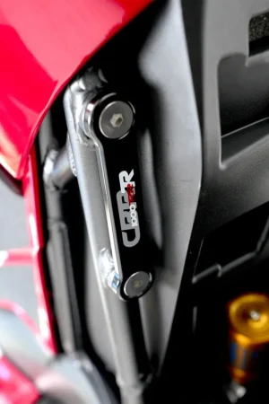 R&G - REAR FOOTREST PLATE LEFT SIDE - Accessories - Zwart Nieuw