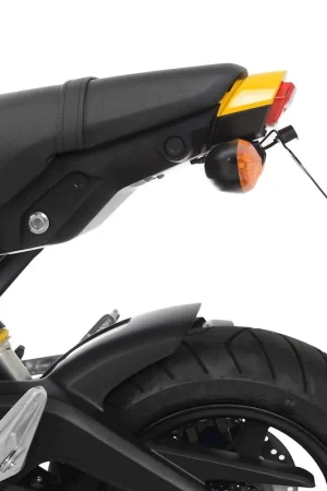 Koop Online R&G - LICENCE PLATE HOLDER, BLACK - Accessories - Geschikt voor Honda MSX 125 m/n