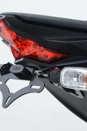 R&G - LICENCE PLATE HOLDER - Accessories - Black Beperkt Aanbod