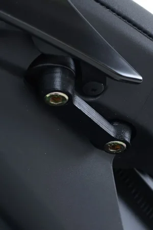 R&G - REAR FOOTREST PLATE, BLACK, PAIR - Yamaha YZF-R6 accessoires Koop Vandaag