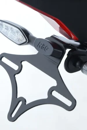 R&G - LICENCE PLATE HOLDER - Accessories - Zwart Laatste Versie