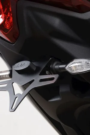 Superprijs R&G - LICENCE PLATE HOLDER - Accessories - Black