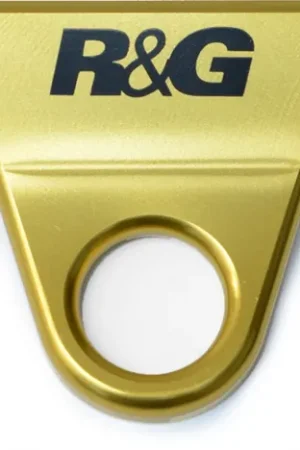 R&G - TIE-DOWN HOOKS, PAIR, GOLD - Ducati Compatibel - Hoogwaardige Kwaliteit Direct Beschikbaar