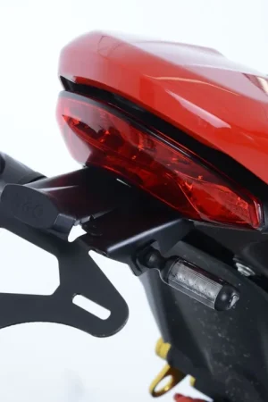 R&G - LICENCE PLATE HOLDER - Accessories - Zwart, Compatibel met Ducati Must-Have