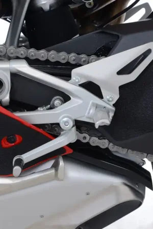 R&G - BOOT GUARD KIT, BLACK - Accessories - DUCATI PANIGALE V4 / V4S 3-PIECE Nieuw Model