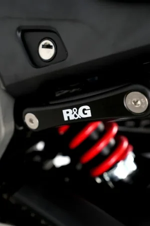 R&G - REAR FOOTREST PLATE - Accessories - Black Fabrieksprijs