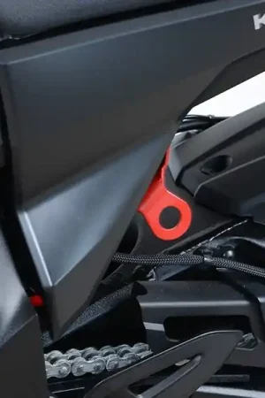 Premium R&G - TIE-DOWN HOOKS, PAIR, BLACK - Accessories - Compatibel met Suzuki Katana 1000