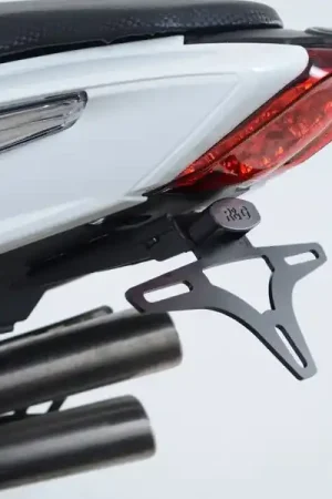 R&G - LICENCE PLATE HOLDER - Accessories - Black - Compatible with Benelli TNT 125 Topkwaliteit