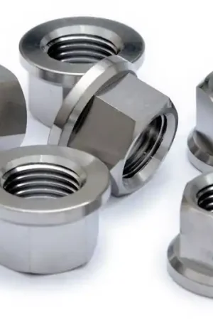 Dagaanbieding R&G - TITANIUM SPROCKET NUT - Accessories - M10X1.25 6-Pack