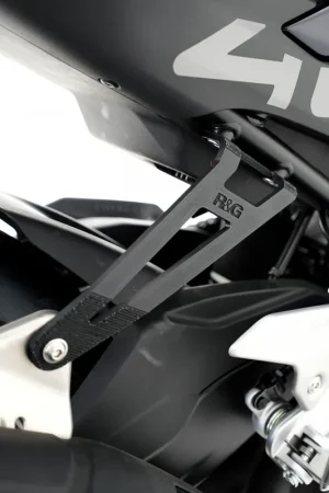 Alleen Vandaag R&G - EXHAUST HANGER BLACK CFMOTO 450 SR - Accessories - Stevige constructie