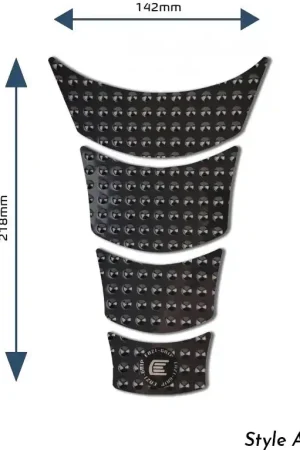 Nieuw Model R&G - DESIGN G - Accessories - CENTRE TANK PADS CLEAR