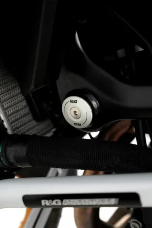 R&G - FRAME PLUG, LHS, SILVER - Accessories - Geschikt voor BMW F850GS 22- / F900R 20- Professioneel