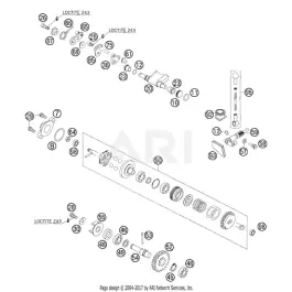 Budget OEM PIN 2x22 KTM SX85 2003-2017 (Ref. 53)