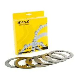 Gecertificeerd ProX Stalen Koppelingsplatenset Kawasaki KX125 1985-1987 DX200 1986-1987