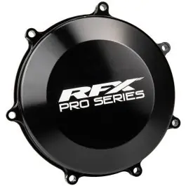 Superprijs RFX Hard Geanodiseerd Koppelingsdeksel Zwart Kawasaki KX450 2021-2026 KX250 2024